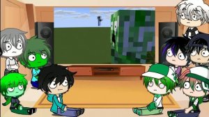 Monster School react to Lucky Block Challenge