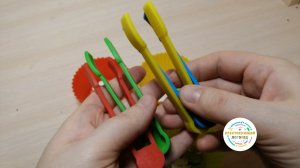 Веселые лягушки  сортируем по цветам