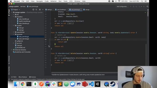 How to Update Data in MongoDB with Go смотреть онлайн