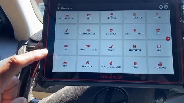 Kingbolen k10 obd2 scanner