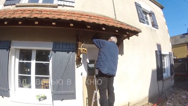 Свет и освещение двора / Замена светильников. Хроники стройки-4