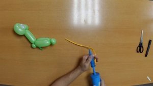 Улитка из воздушных шаров. Улитка из ШДМ.