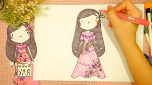 Как нарисовать Изабеллу Мадригаль из мультика "ЭНКАНТО" | Няня Уля Рисование для детей