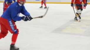 Гала-матч по русскому хоккею между ветеранами и журналистами завершился ничьей