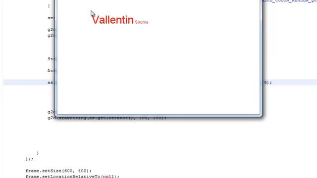 Java Tutorial - Drawing Styled Text смотреть онлайн