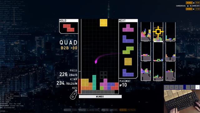 Crazy Tetris Battle Royale with Intense 1v1 End смотреть онлайн