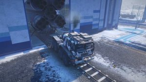 SnowRunner Прохождение Амур (РФ) ▶ Карта -Космодром ▶ Ключ на старт(Запуск ракеты)🔥#57