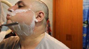 12.бритье новичка опасной бритвой.