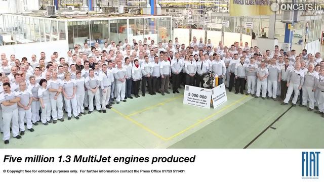 FIAT produces 5 millionth 1.3-litre Multijet engine смотреть онлайн
