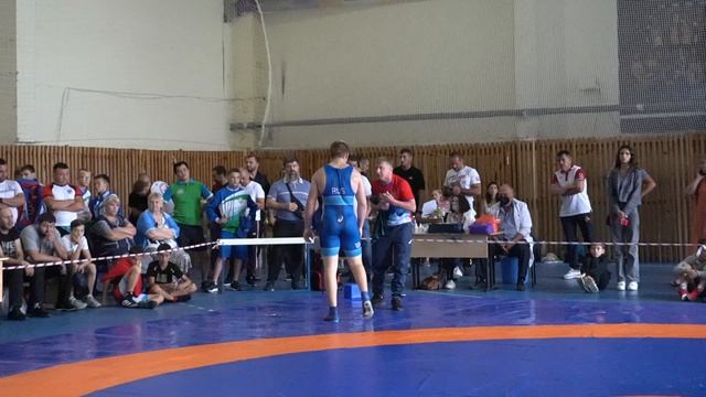 85 кг. Финал. Старцев (Москва)- Михель (Омская обл.)  Юношеская Спартакиада России 2022г.