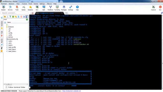 HƯớng Dẫn cài Đặt Docker bằng Script смотреть онлайн