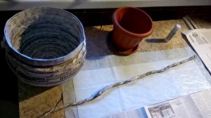 КАШПО ИЗ БУМАГИ. ДЕКОР ЦВЕТОЧНОГО ГОРШКА.