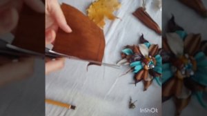 DIY бижутерия своими руками. Стильные серьги - кисточки из кожи / earrings