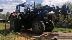 Замена НШ 32 на МТЗ-82, установил музыку