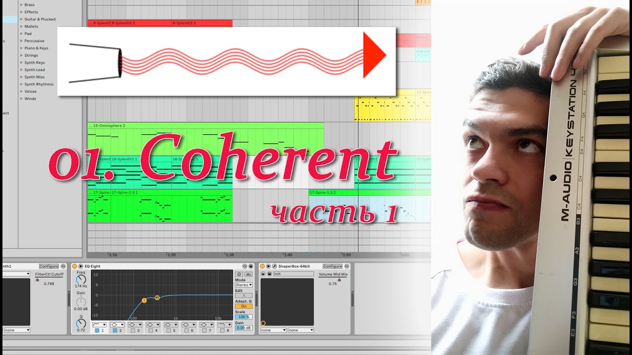 КАК СОЗДАТЬ АЛЬБОМ ЗА 6 МЕСЯЦЕВ?? ТРЕК №1 (часть 1). Ableton Live