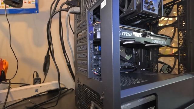 How to Install a GPU / Graphics Card in PC (MSI RTX 3060 Ventus 3x Install) смотреть онлайн