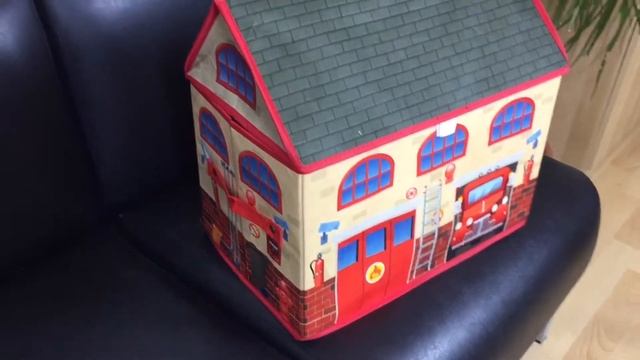 Покупки с WILDBERRIES/коробка для хранения детских игрушек/корзина для игрушек«ПОЖАРНАЯ»НАША ИГРУШК смотреть онлайн