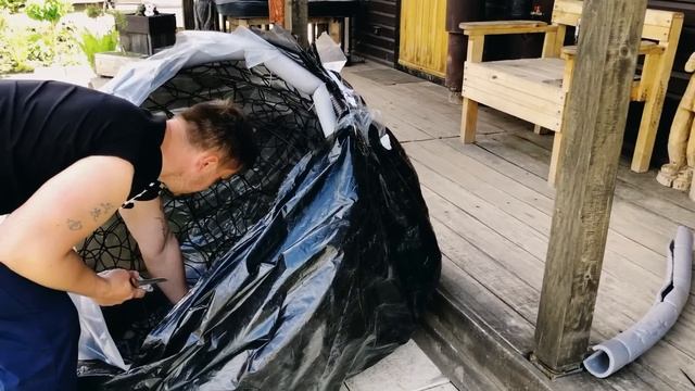 кресло КОКОН РИТОРИКА ! Челябинский ответ ВЕСОМ И ПРОЧНОСТЬЮ !