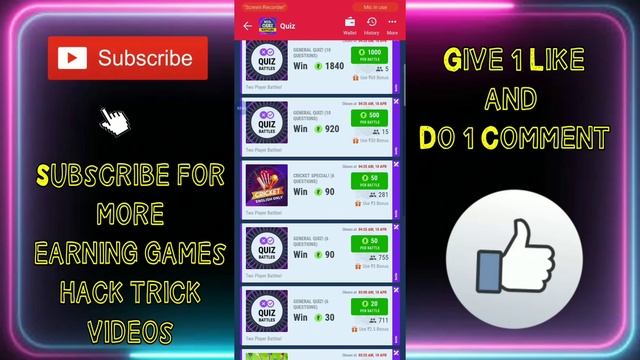 Mpl Quiz Battle Mod Apk | 100% Winning Trick | Mpl Quiz Battle Tricks смотреть онлайн