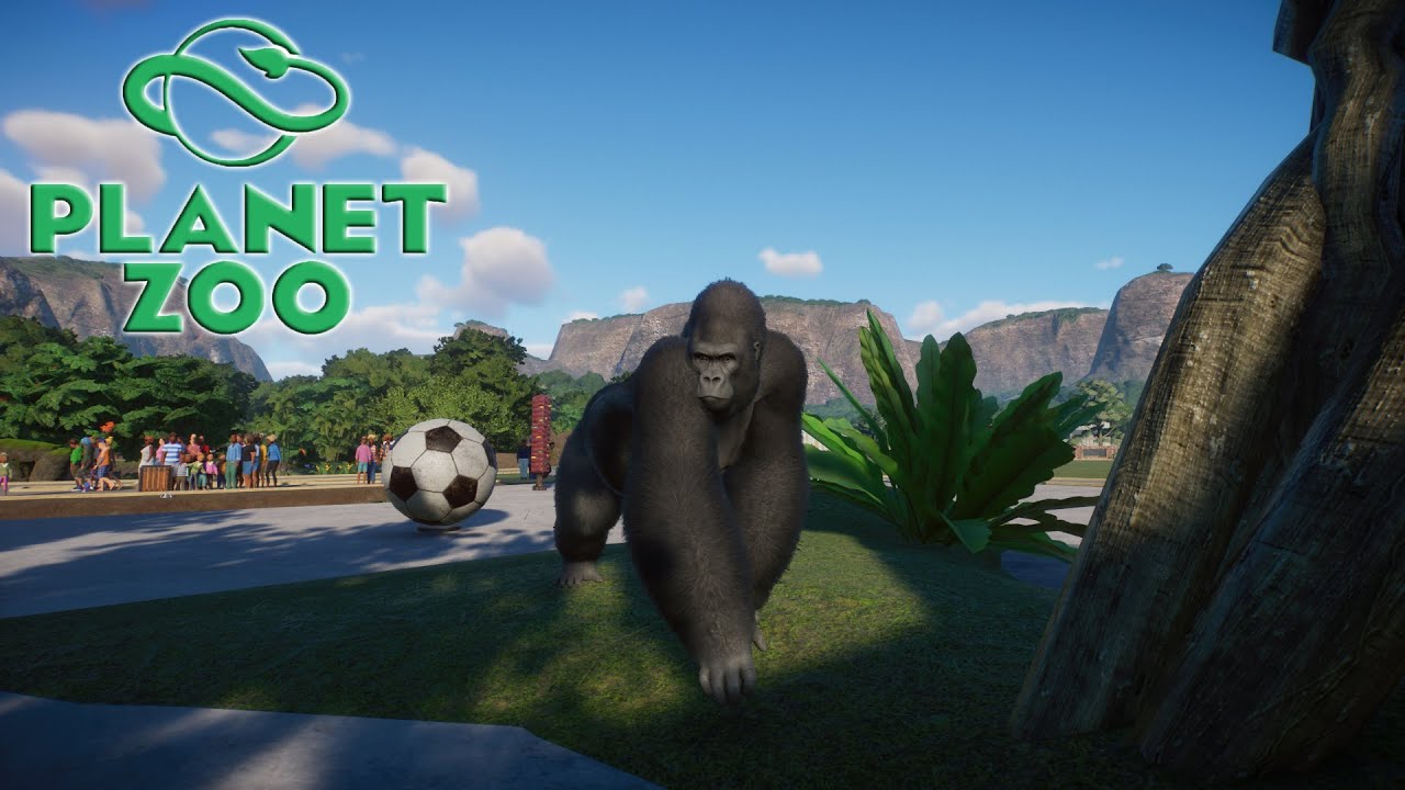 Planet Zoo S2 E8 - Вольер для Горилл