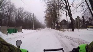 Зимний фэтбайкинг. Winter fatbiking. KHS 4 Season 1000. Pride Donut 6.2