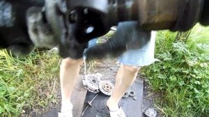 РЕмонт мкпп део матиз устранение течи коробки