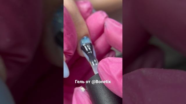 #маникюр #ногти #2023 #блёстки #моделированиеногтей #nailideas #выкладнойфренч #naildesign