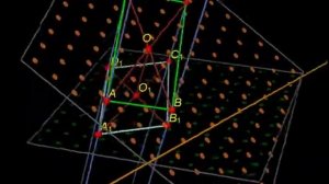 Параллелограмм и плоскость, найти длину отрезка