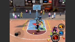 REBOUND KING Dunk Nation 3x3 Shakspeare gameplay... C position is OP