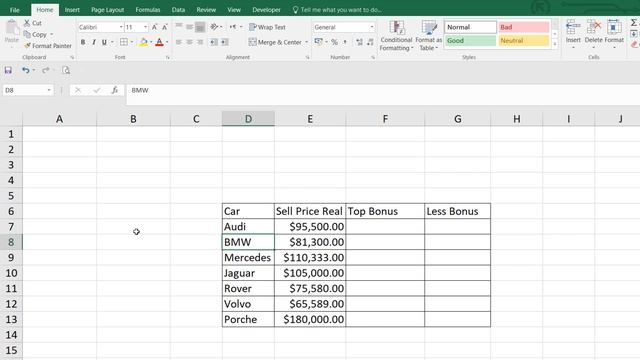 Microsoft Excel: Best Shortcut keys to Select Column, Row & Cell