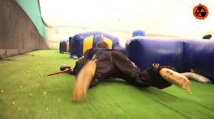 Спортивный пейнтбол. Тренировка команды 999.