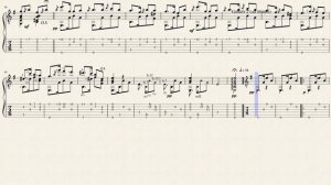 La Súplica - Miguel Santiago Arévalo (1843 - 1900) - Tablature