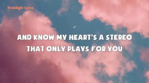 Gym Class Heroes - Stereo Hearts Lyrics |