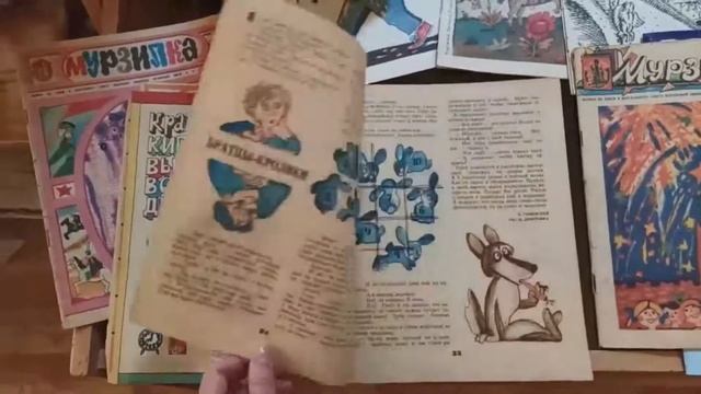 Цикл видеообзоров "Детские журналы". Журнал "Мурзилка"