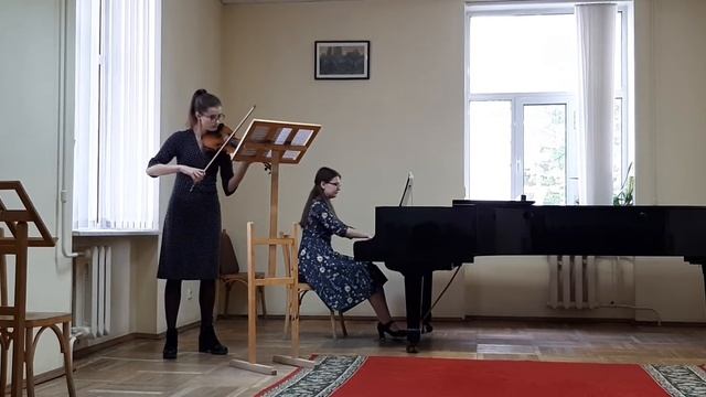 Кара Караев - Соната для скрипки и фортепиано, 1 часть смотреть онлайн