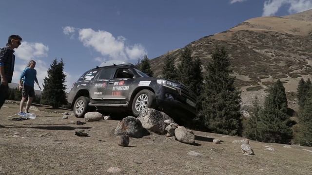 Кыргызстан (Киргизия), Каракол дорога на Иссык-Куль.Часть 14 смотреть онлайн