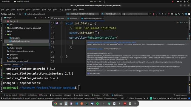 Flutter Tutorial - WebView App | The Right Way