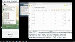 Заказ, получение и ввод в оборот кодов КИ в ГИС МТ(«Честный знак») в Оргах