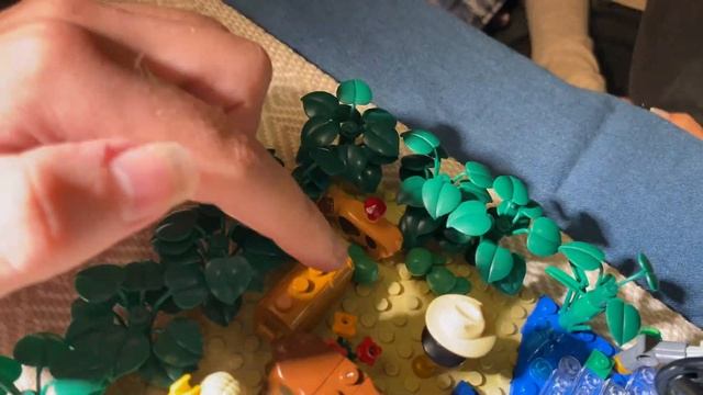 Лего Самоделка: лего лес, лего природа, лего деревья. ОБЗОР Lego Fores, lego nature, lego trees.