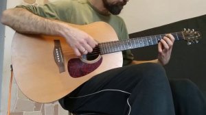 J.S.Bach - Хоральная прелюдия f-moll BWV639 (Э. Артемьев - Слушая Баха) - fingerstyle guitar