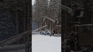 полная работа гидроманип. СФ-65- 6 минут бревно на 36, продажа на АВИТО