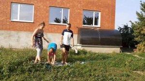 йога челлендж 3| с сестрой и братом| йога для троих| diana♡