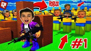 Самый могущественный солдат всех времен! В Симуляторе МИРОВОЙ ВОИНЫ В ROBLOX #1