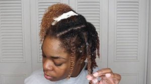 The Mane Choice 24K GOLD TWISTING GEL Twistout | Type 3c/4a NATURAL HAIR | Tam Kam