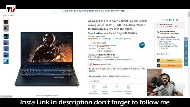 Kya Legion 67K me lene layak hai? Lenovo Legion 5 Ryzen 5 4600H? смотреть онлайн