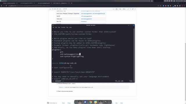 Install and configure ZSH on archlinux | use ohmyzsh and powerlevel10k theme смотреть онлайн