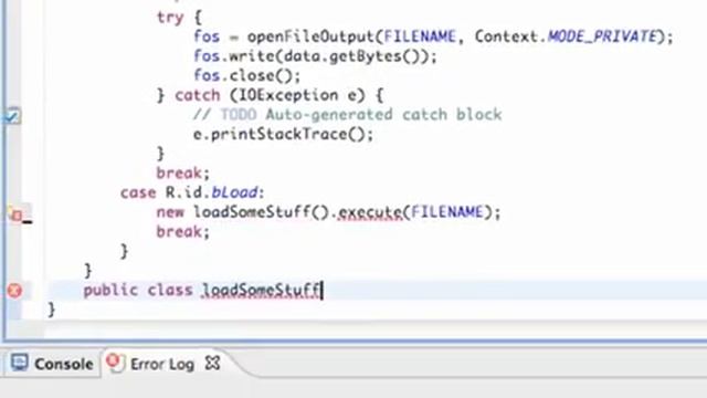 Android Application Development Tutorial 101 Async Task class to load stuff смотреть онлайн