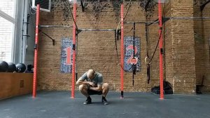 Присед с мобилизацией голеностопа