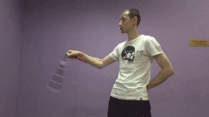 Нунчаку фристайл обучение- Обратная Вертушка (+переход)