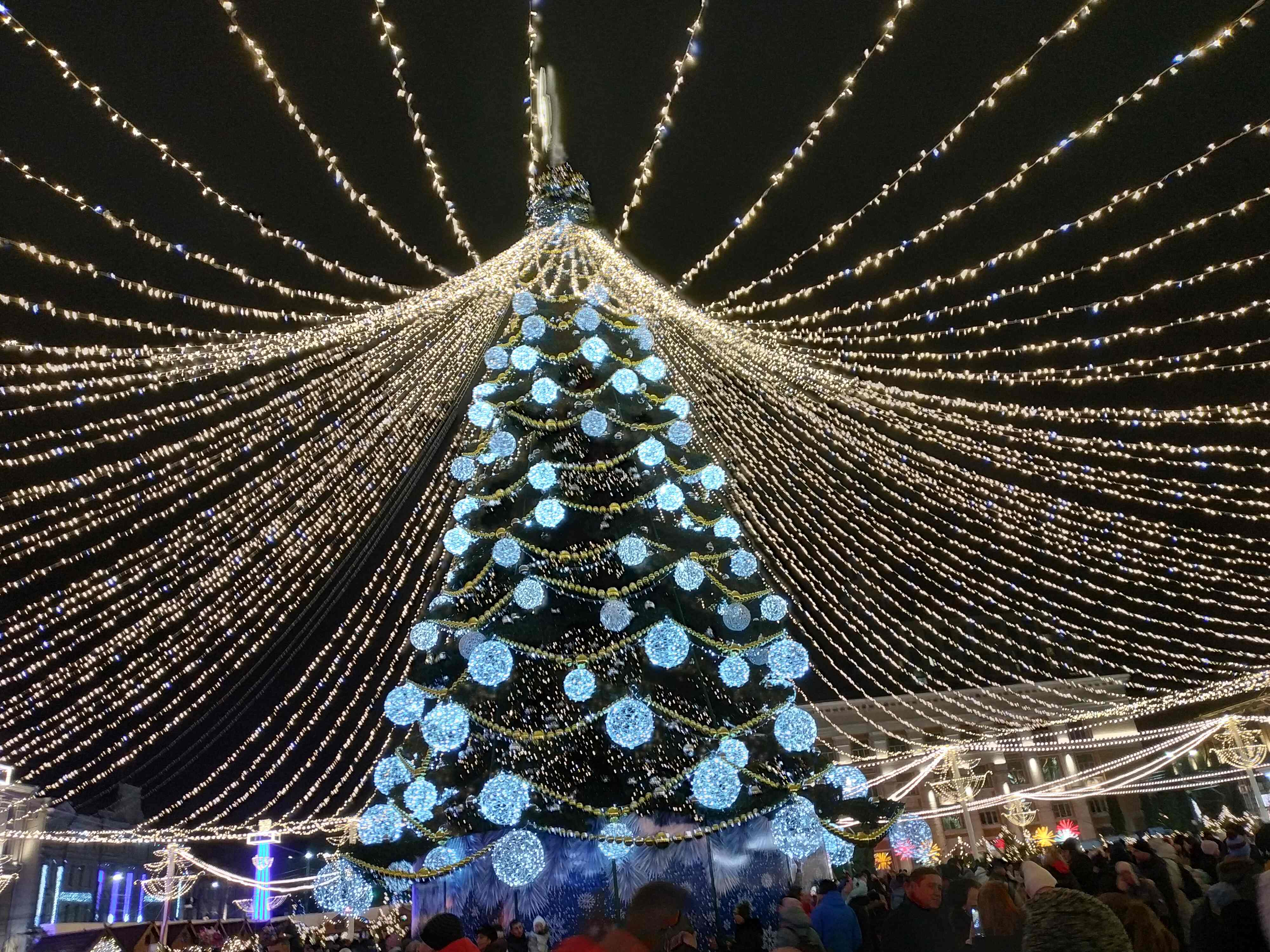 новогодняя елка в воронеже 2023 на площади